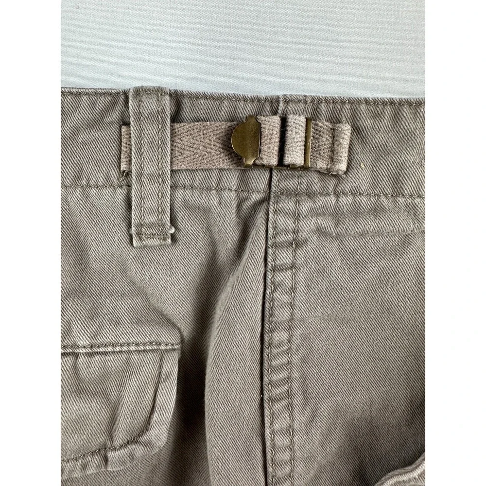Cabela's Cargo Shorts Mens 34 Brown Outdoors Heavyweight Cotton Twill Gorpcore